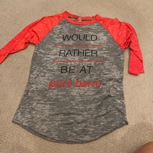 Baseball style pure barre